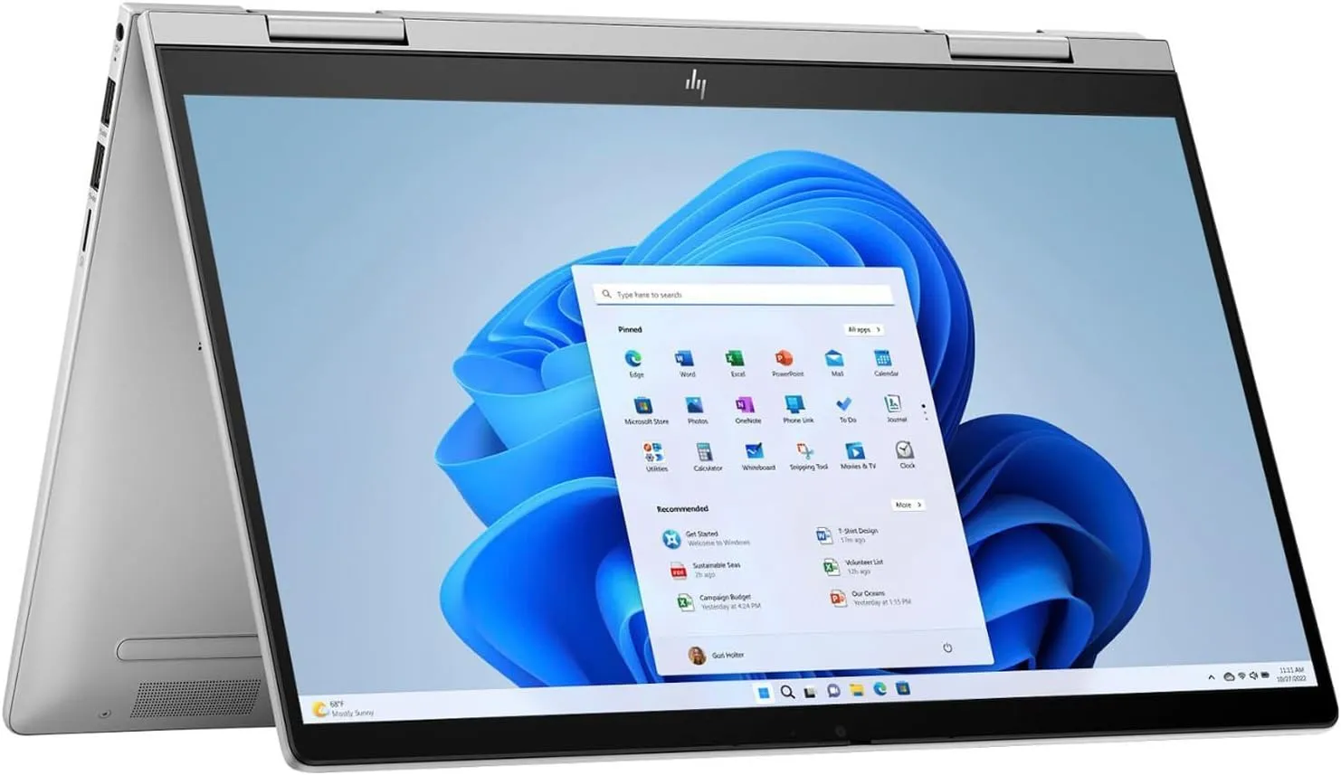 HP ENVY x360 Core i5 8GB RAM 512GB SSD 1335U Processor, Windows 11, Touch Screen, Multi-Touch enable